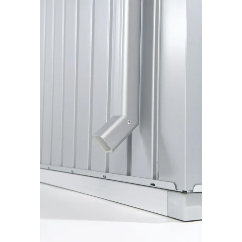 Nedløbsrør Sæt Til Avantgarde Sølv Metallic 44022