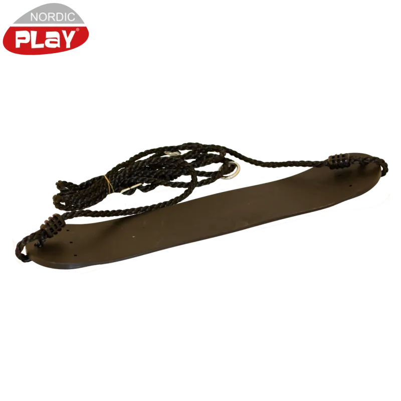 Nordic Play Blød Gynge  Sort Med Sort Reb 805-460