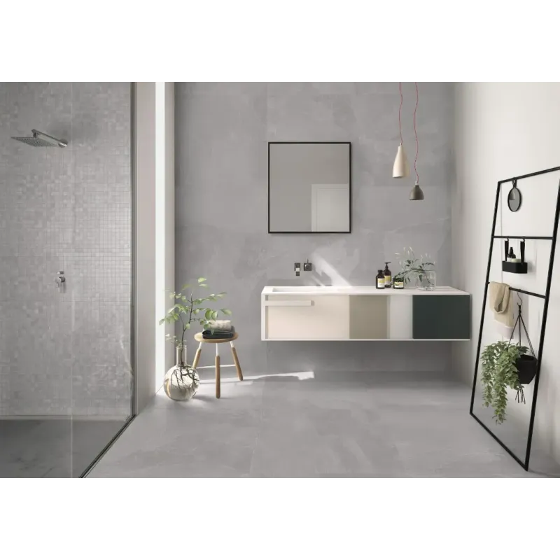 Emil Ceramica Nordika Grey Rektangulær 60x60 Flise