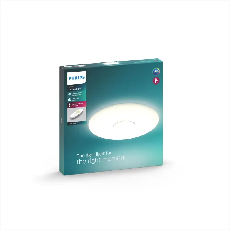 Philips  Haraz Loftlampe Hvid   75w 230v 8718696169247
