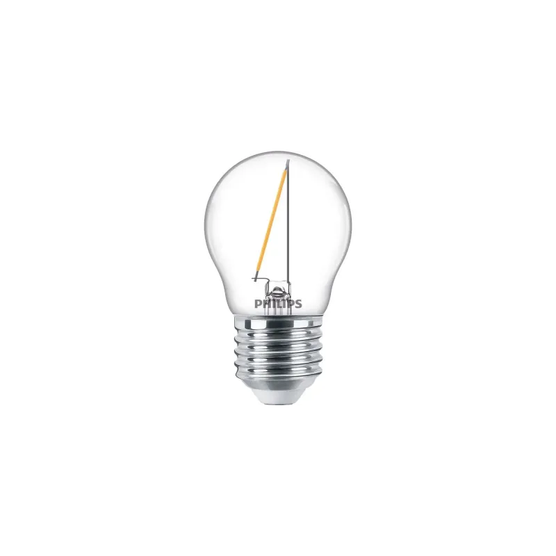 Philips Ledclassic Filament 15w Krone E27 Varm Hvid Klar Ikke Dæmpbar    Stk 8718699764258