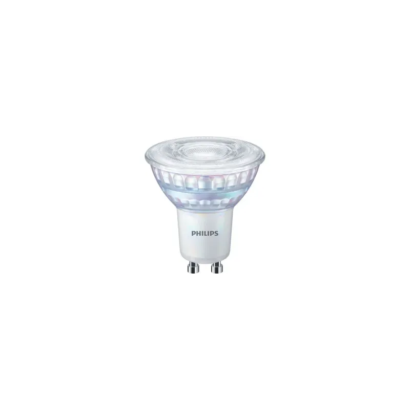 Philips Ledclassic 80w Spot Glas Gu10 Warm Glow Dæmpbar    Stk 8718699774097