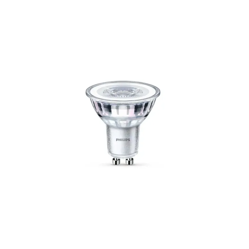 Philips Ledclassic 50wspot Glas Gu10 Hvid Ikke Dæmpbar   Stk 8718696562727