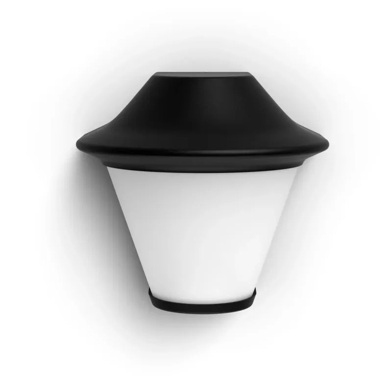 Philips Mygarden Serres Væg Lanterne Sort 1x42w 230v 8718696165911