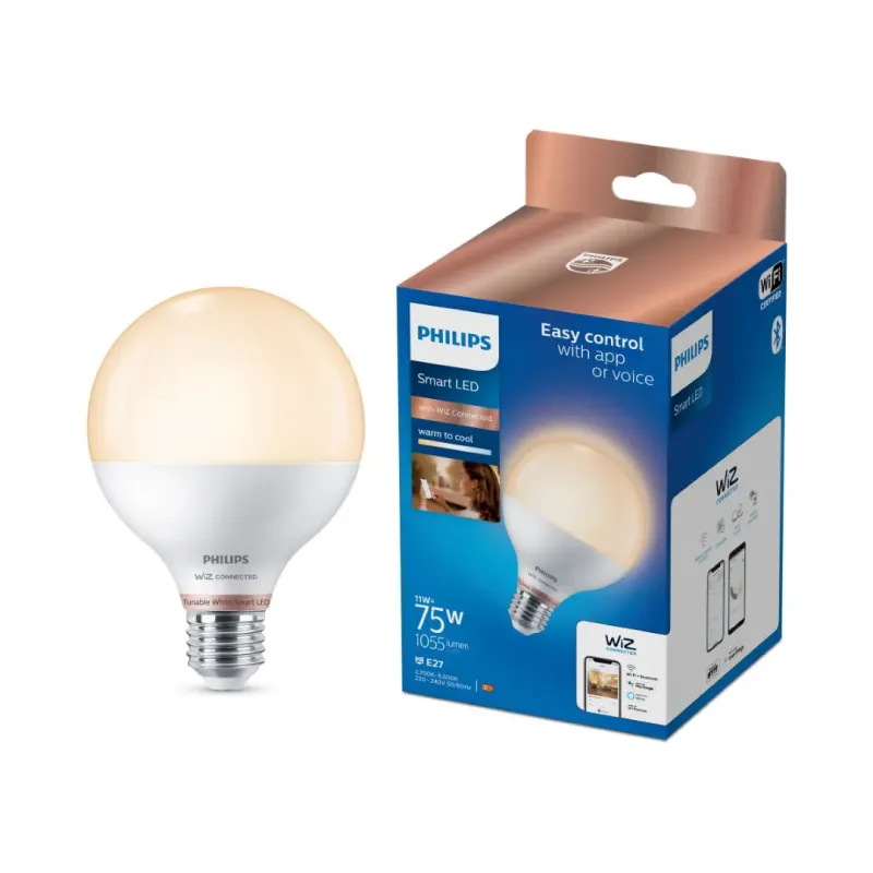Philips Smart Led Tunable White Globe G95 E27