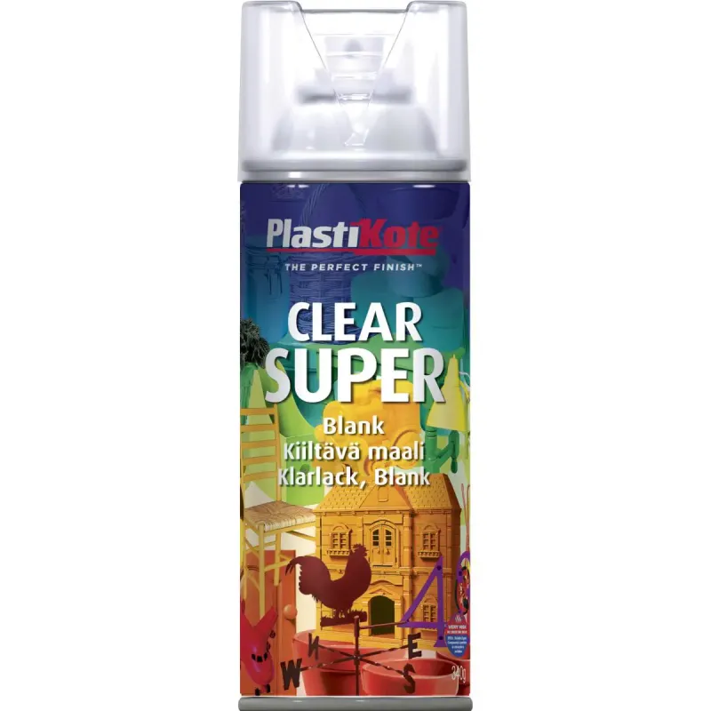 Plasti-kote Pk Super 1138 Klar  Acryl 400ml