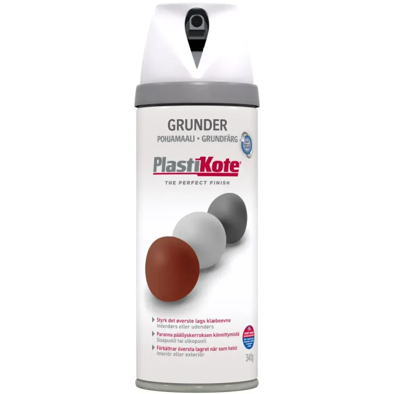 Plasti-kote Twist 25000 Primer Hvid 400ml
