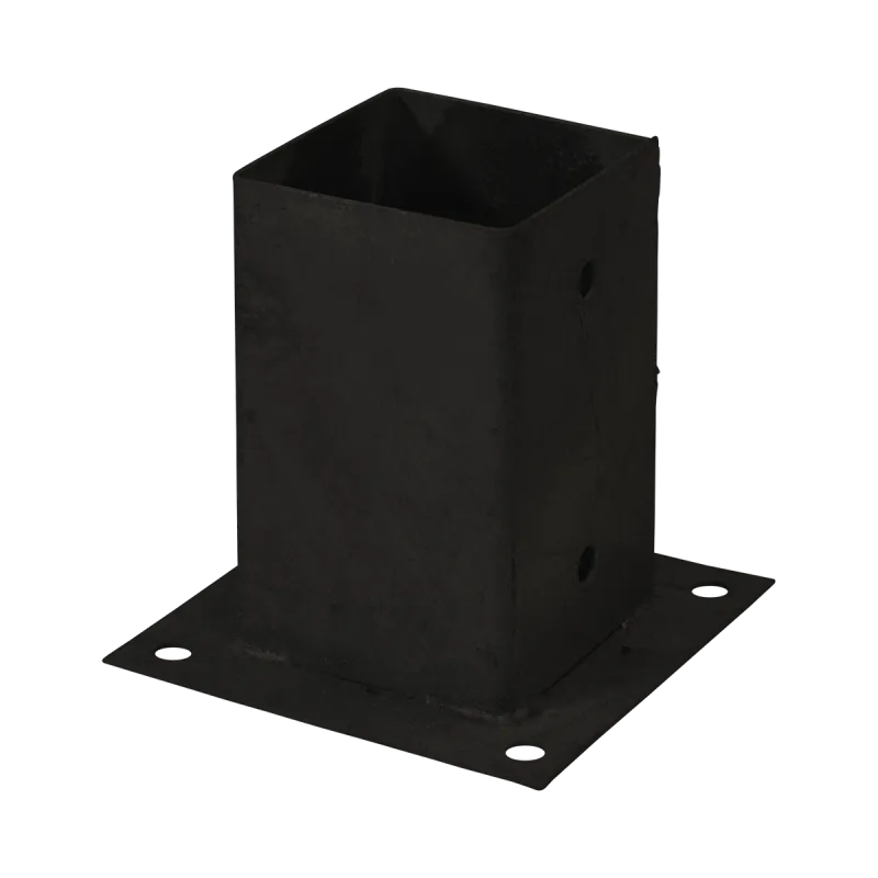 Plus Cubic Stolpefod 9ã   Cm Stolper Til Fundament Sort 17001-15