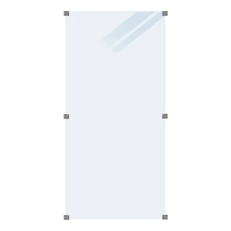 Plus Glashegn Frosted 90x180 Cm