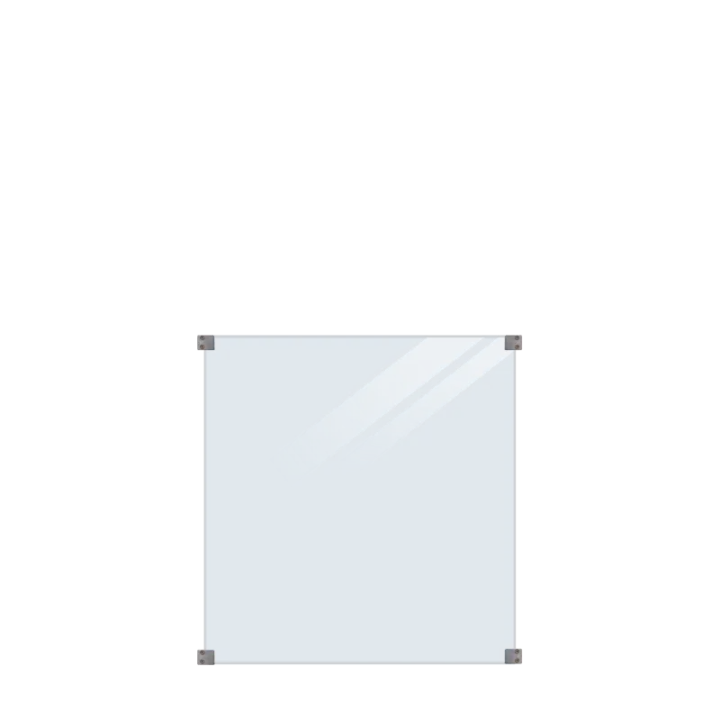 Plus Glashegn Lamineret Inkl    Beslag   90 Cm     91 Cm