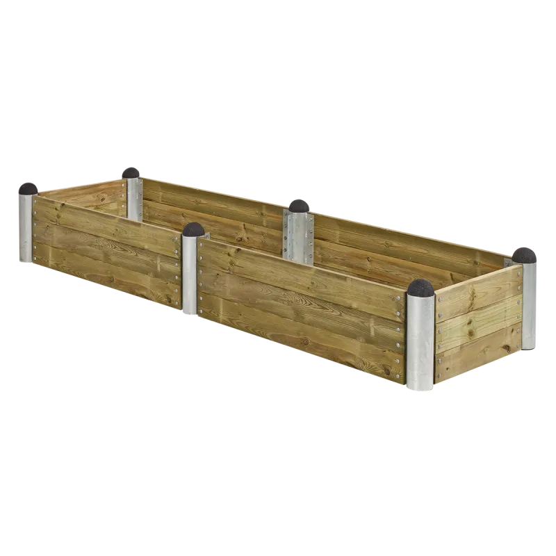 Plus Pipe Højbed 80x270cm H36cm Trykimprægneret Pipe10