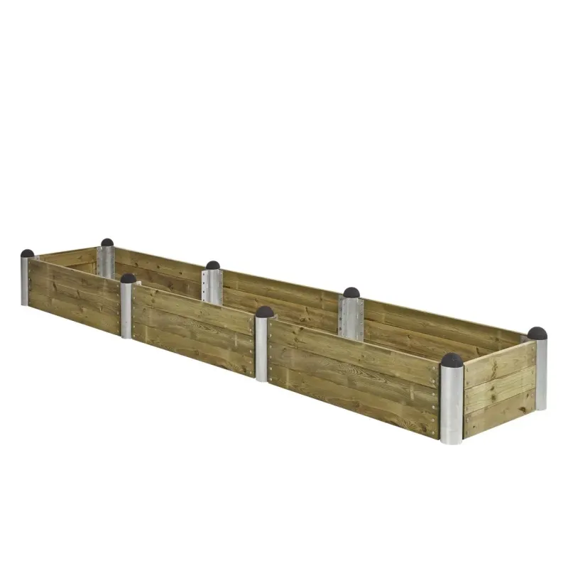 Plus Pipe Højbed 80x400cm H36cm Trykimprægneret Pipe19