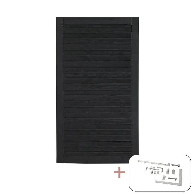 Plus Plus Plank Enkeltlåge  Inkl  Beslag 100x163 Cm Vendbar 177640-15