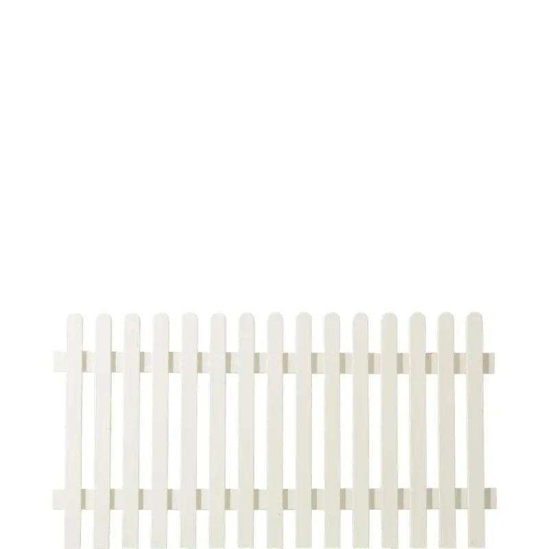 Plus Retro Stakithegn 150x80 Cm Grundmalet Hvid 13740-13