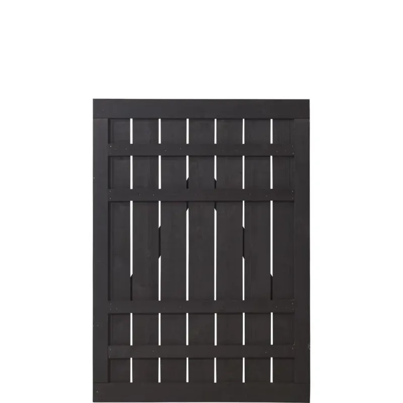 Plus Rustik Havelåge 100x138cm Grundmalet Sort 17546-15