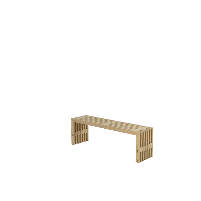 Plus Rustik Trallebænk Design 19537-12 Drivtømmerfarve