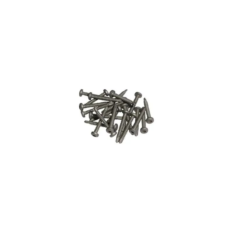 Plus Skruer Til Montage Af Hegn På Stålstolpe 24 Stk   5x25mm 17520-