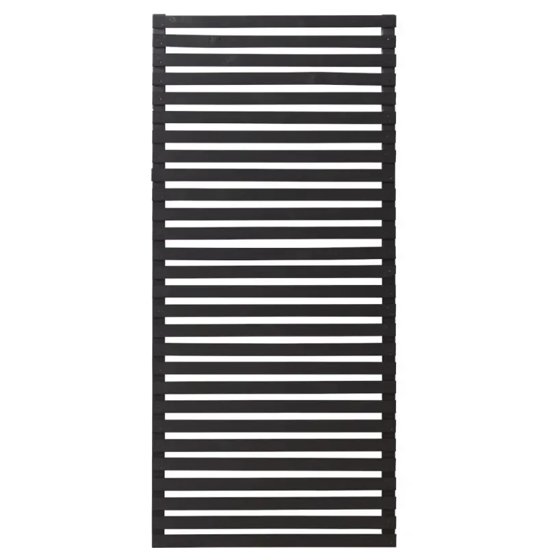 Plus Tokyo Jalousihegn 90x180 Cm  Trykimp  Grundmalet Sort 17418-15