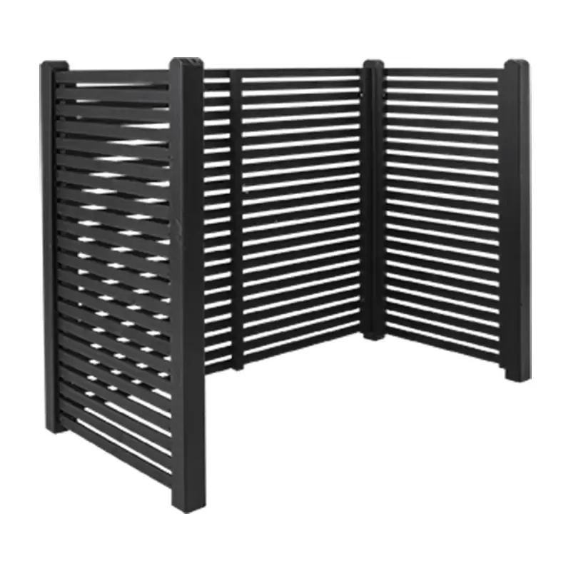 Plus Tokyo Renovationsskjul 194x97 Højde 140cm Grundmalet Sort 16640-15