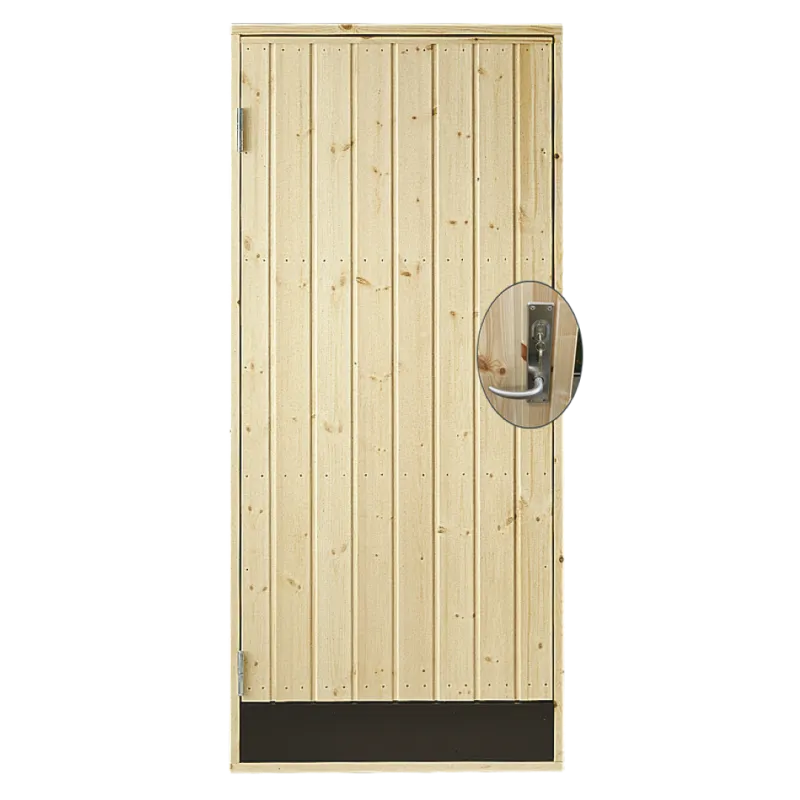Plus Udhusdør Panel Inkl  Karm Montagesæt Vu 78     187   Cm 393100-