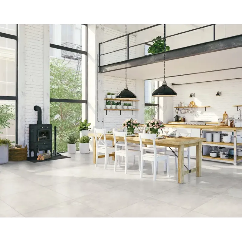 Kaleido Recover White Rett  30x60 Flise