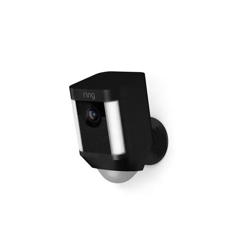 Ring Spotlight Overvågningskamera    Batteri  Sort
