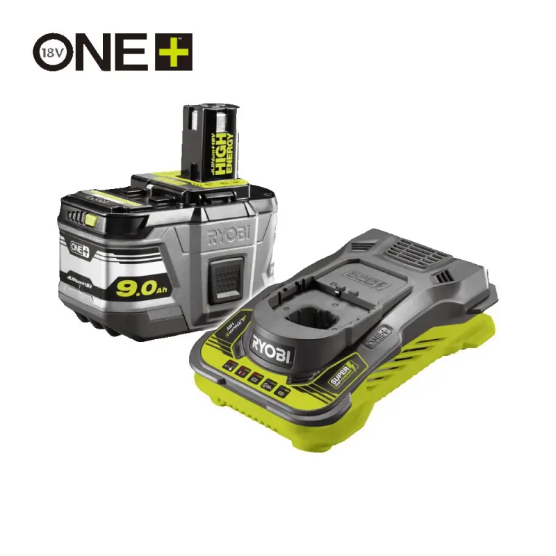 Ryobi Lader Og Batteri High Energyâ  18      Ah Lithium  Rc18150-190