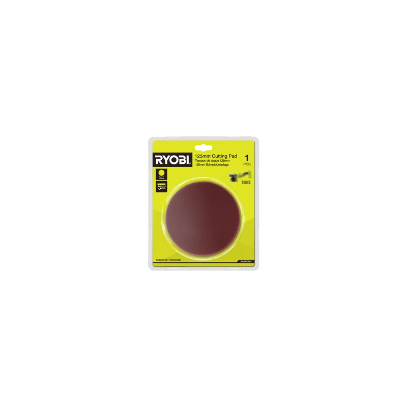 Ryobi 125 Mm Slibepude Rakpcp01