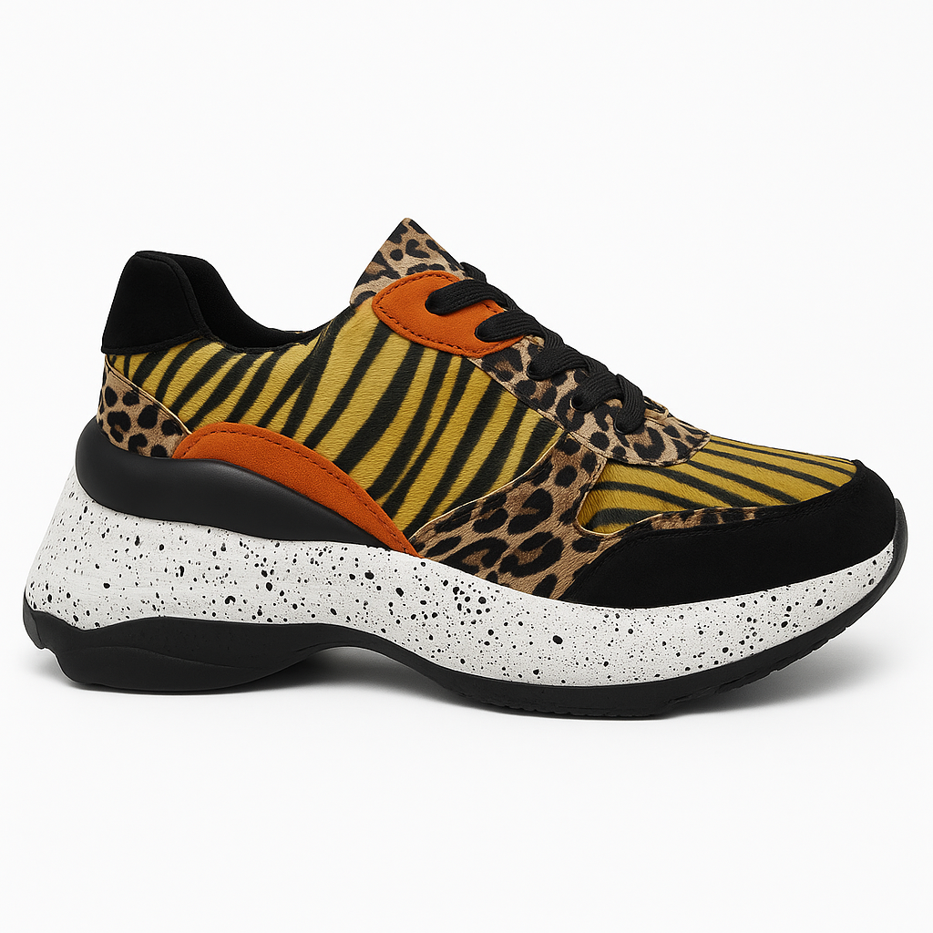 Dame Sneaker Zebra 40