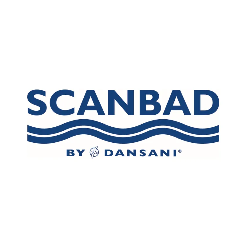 Scanbad Match Magnetliste Til   Brusevæg 1985 Mm  Sort