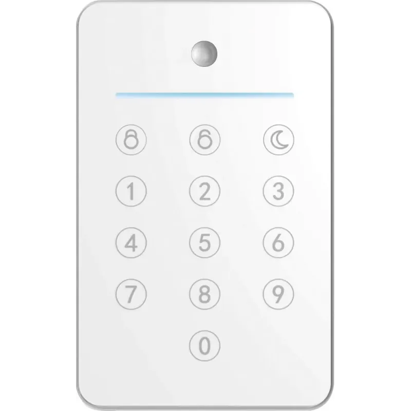 Sikkerthjem Smartpad Med Nøglebriklæser S6evo Genopladeligt