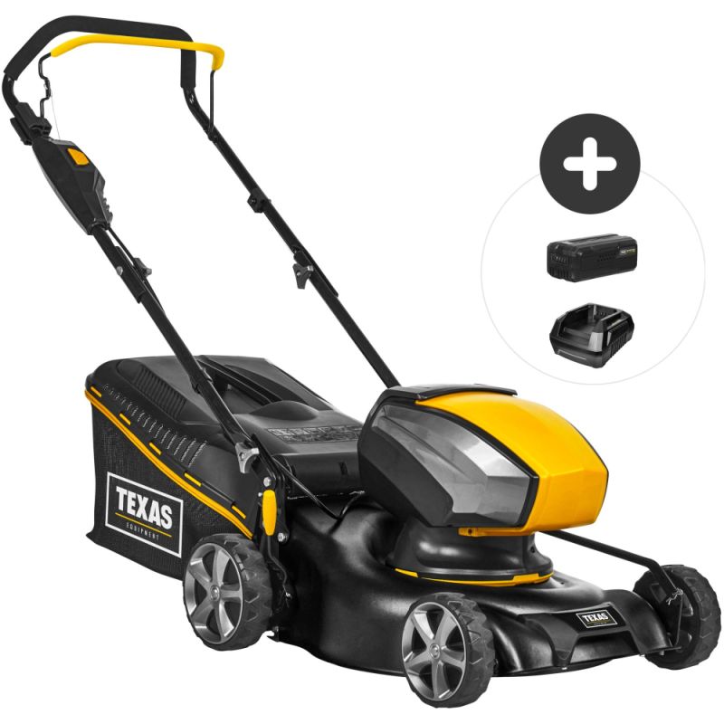 Texas Plæneklipper Razor 4200li Inkl  Batteri Og Lader