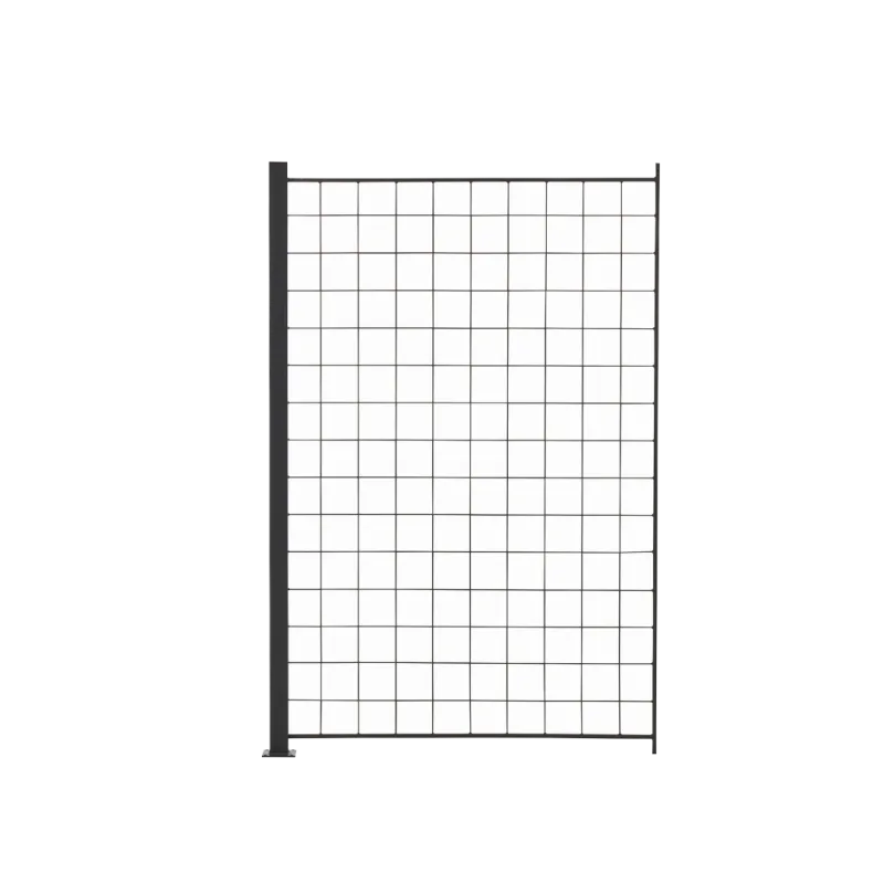 Tillægsfag Espalie Sort 150x100 Cm Inkl    Alu Stolper 158 Cm 116-098