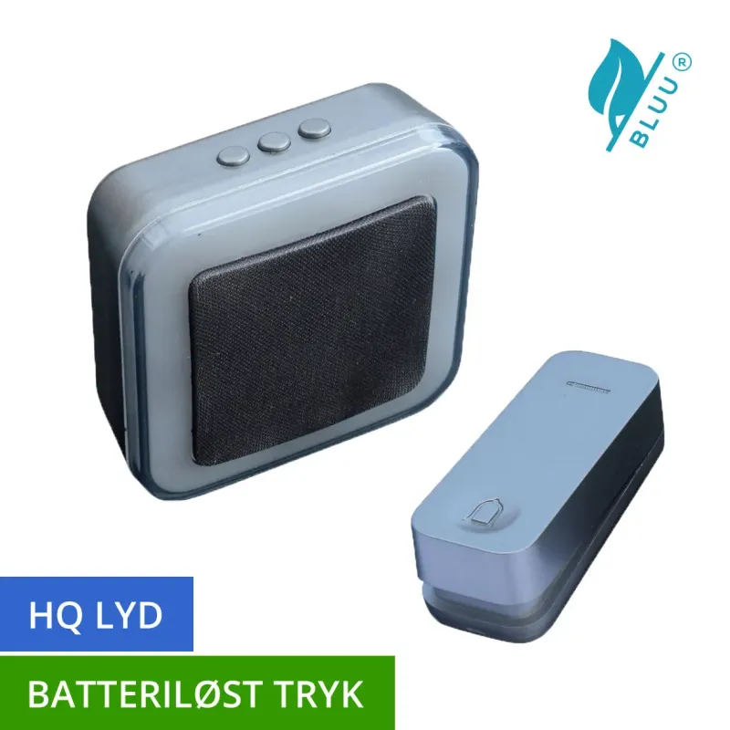Trend Dørklokker Premium Bluu1 Koksgrå Batt