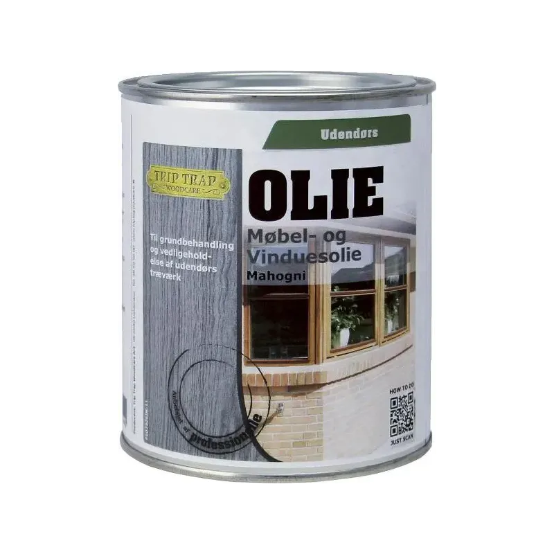 Trip Trap Møbel Og Vinduesolie Mahogni   75lt