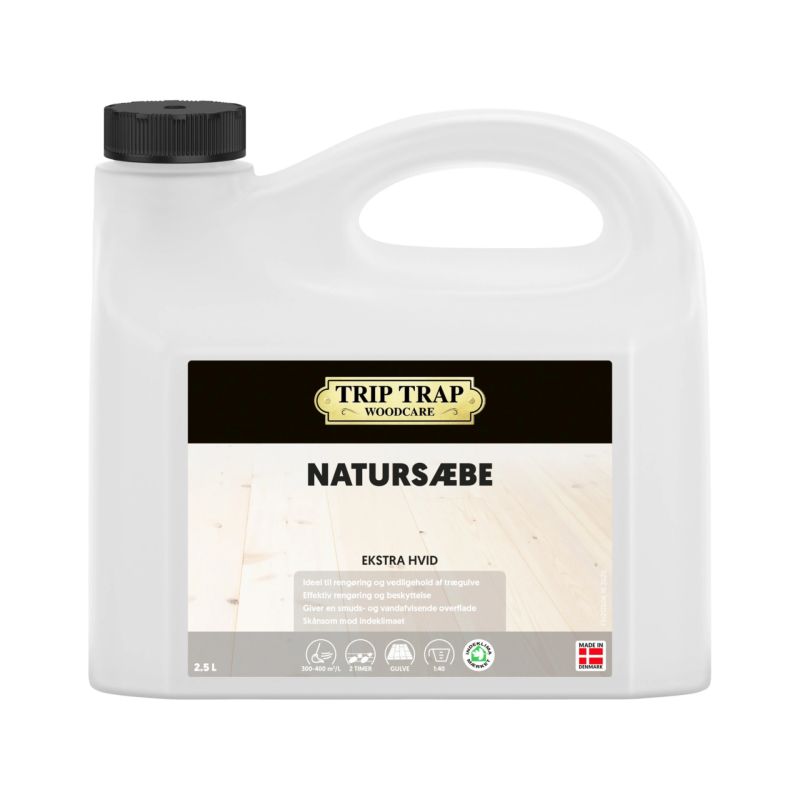Trip Trap Natursæbe Ekstra Hvid   5lt