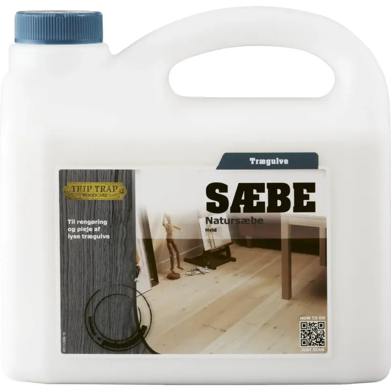 Trip Trap Natursæbe Hvid   5lt