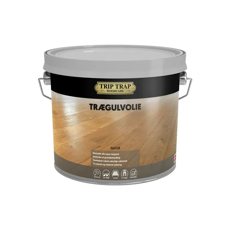 Trip Trap Trægulvolie Natur   5lt
