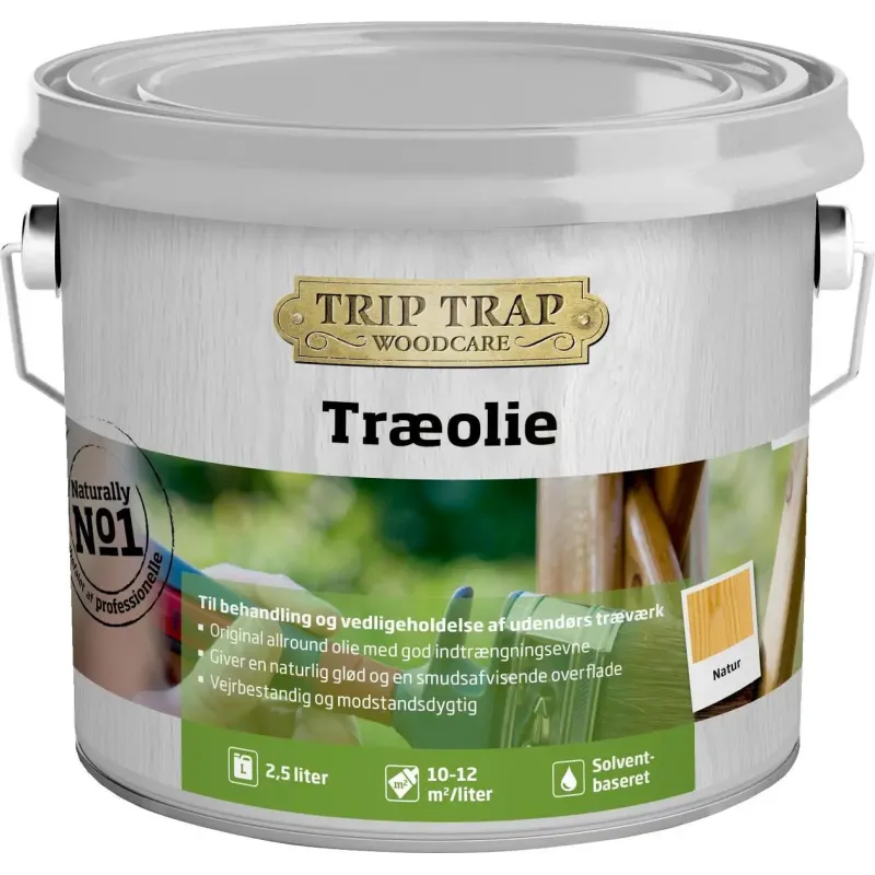 Trip Trap Træolie Natur   5lt