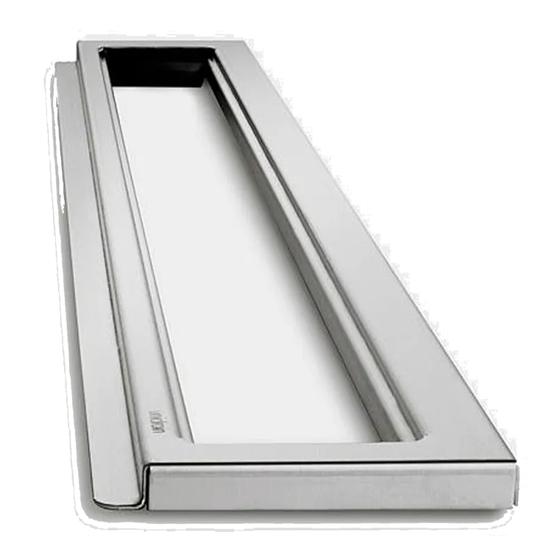 Unidrain Classicline Ramme Linje Væg 1000 Mm   10 Mm Børstet Stål