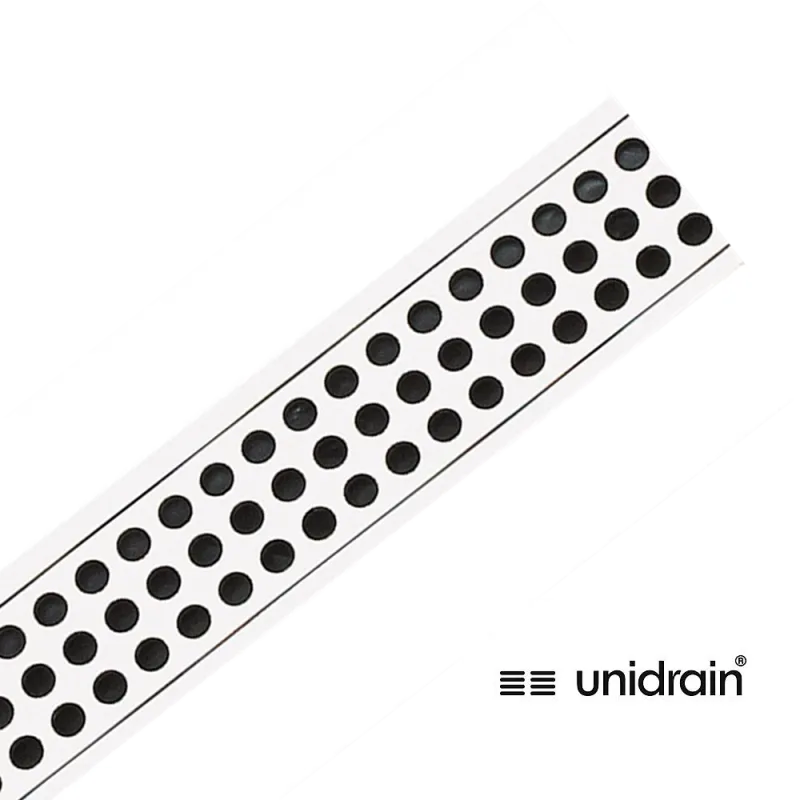 Unidrain Classicline Rist Linje Classic 800 Mm Børstet Stål