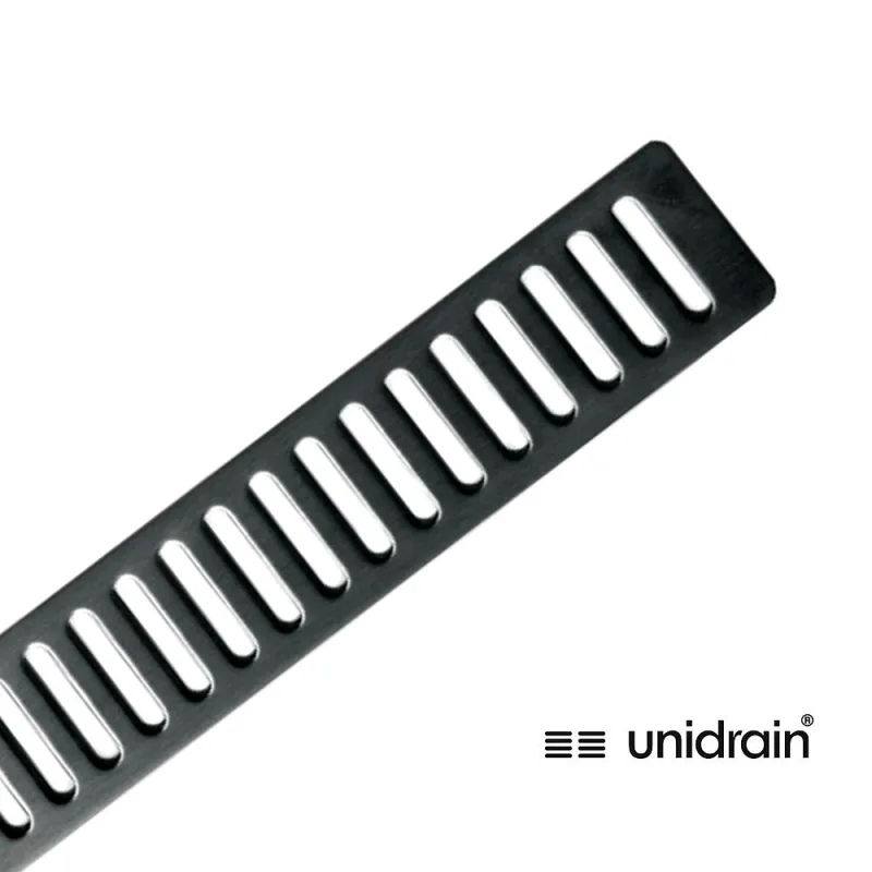 Unidrain Classicline Rist Linje Column 1000 Mm Børstet Stål