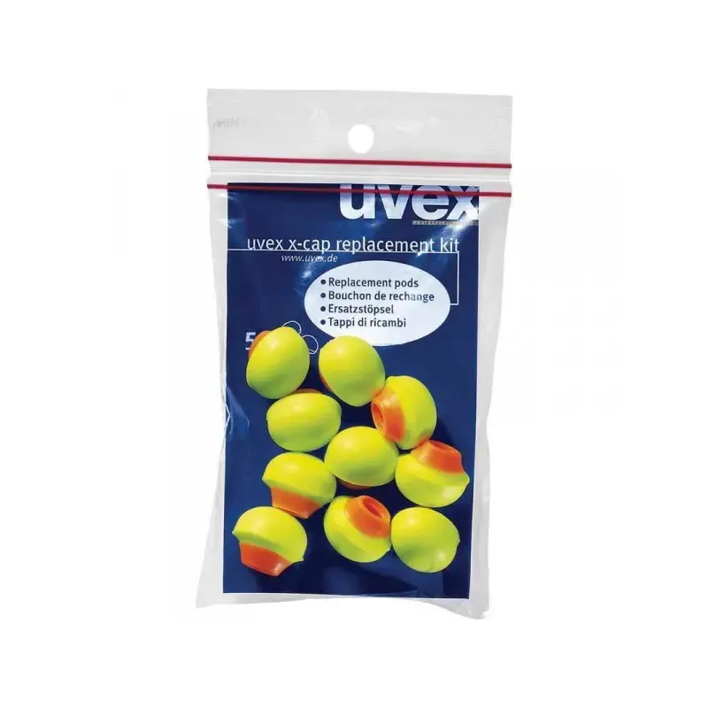 Uvex  -cap Løse ørepropper Snrï 24    Par Pose Gul