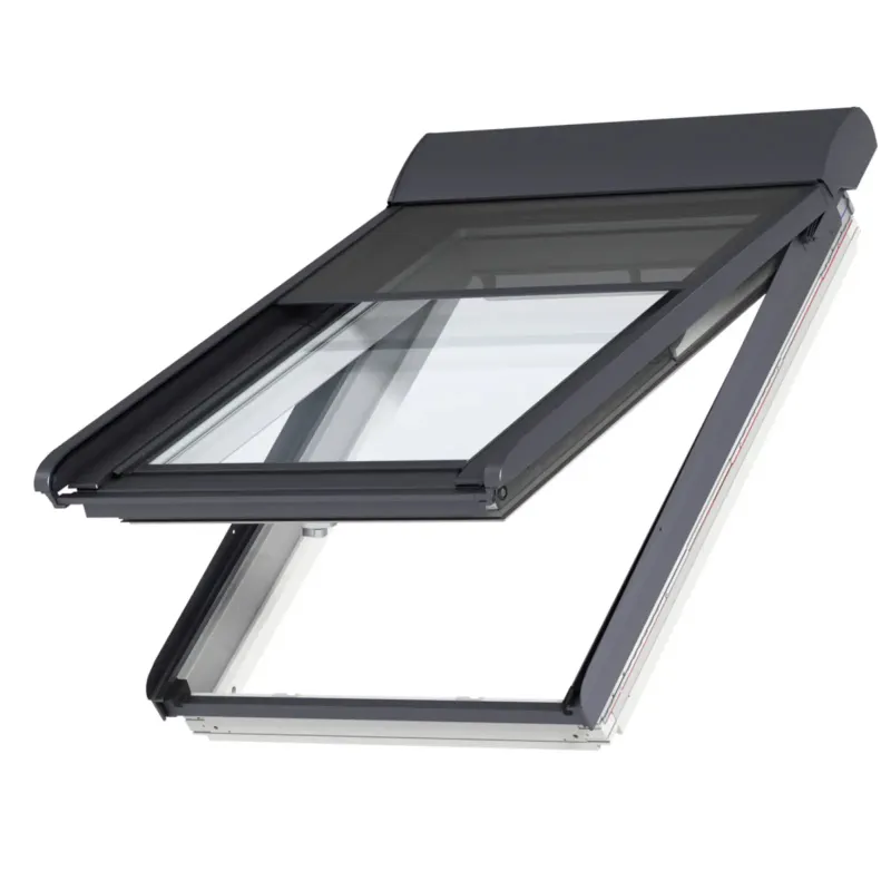 Velux Udvendigt Solgardin Elektrisk Sort Net Mml Mk06 5060sa