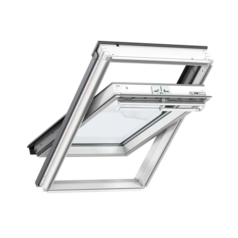 Velux Vippevindue Hvidmalet 78x98  -lags Lavenergi  Ggl Mk04 2068