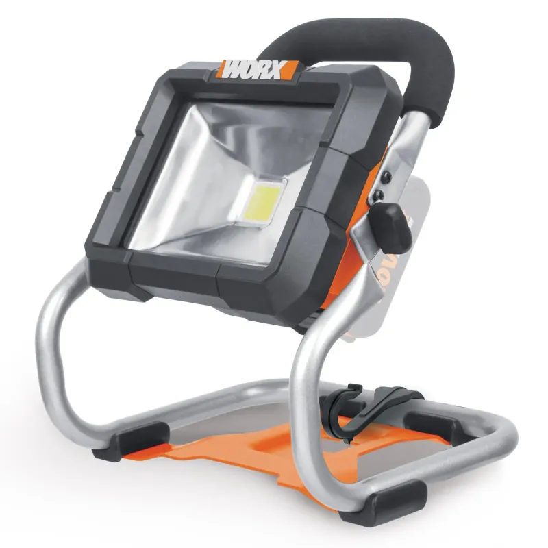 Worx Lampe 20v Led  1500lm 360â  Vendbar  22x21x25cm