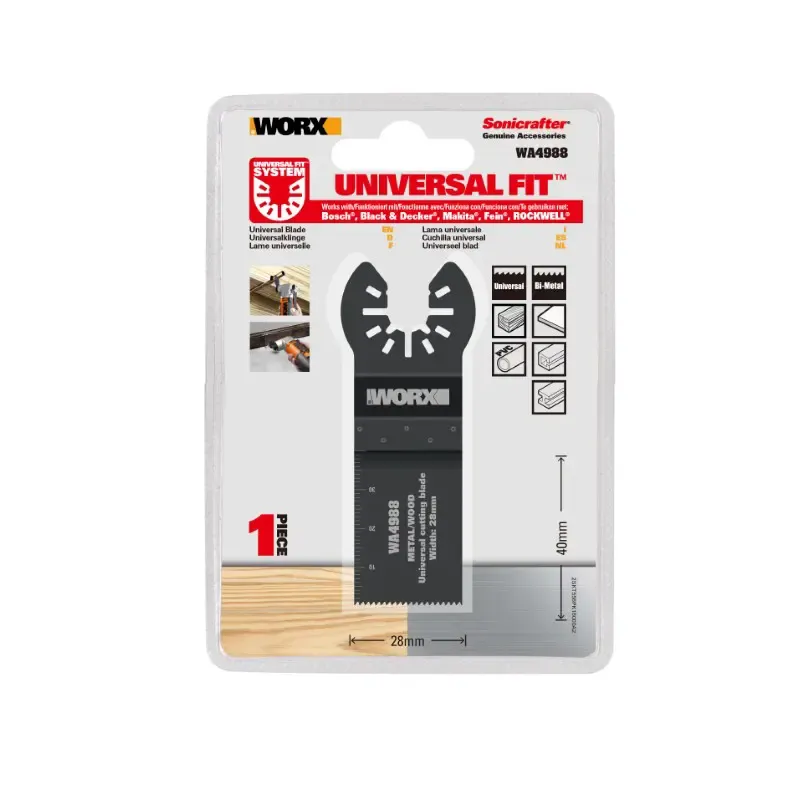 Worx 28mme Life Bimetal Endcut Blade