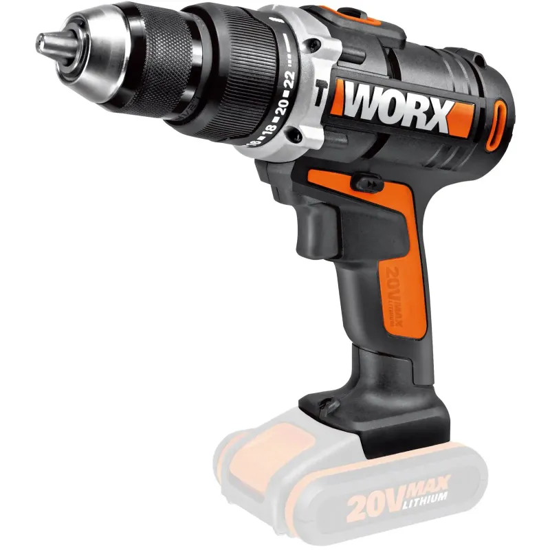 Worx 20v Bore Skruemask 50nm Solo