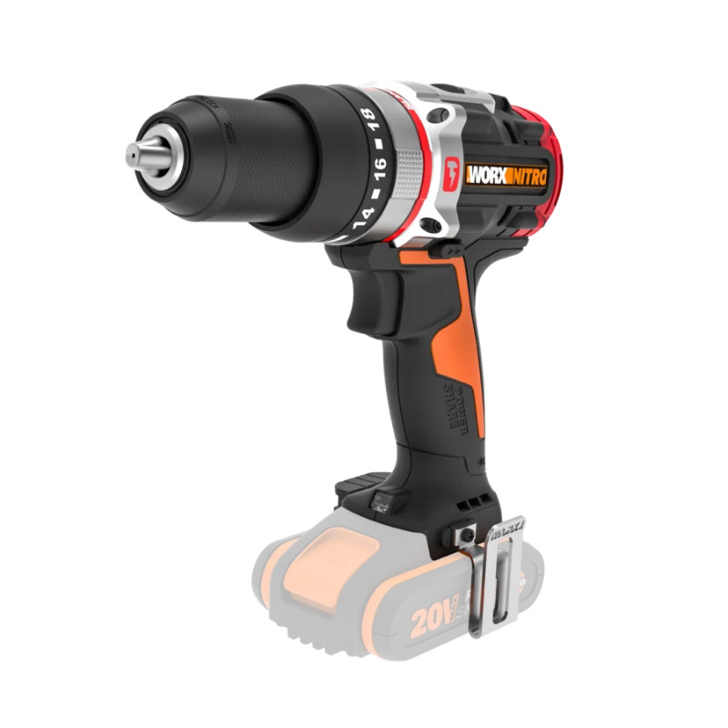 Worx 20v Slagskruemaskine  Kulfri  60nm  Solo