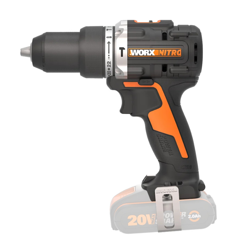 Worx 20v Slagskruemaskine  60nm  Solo